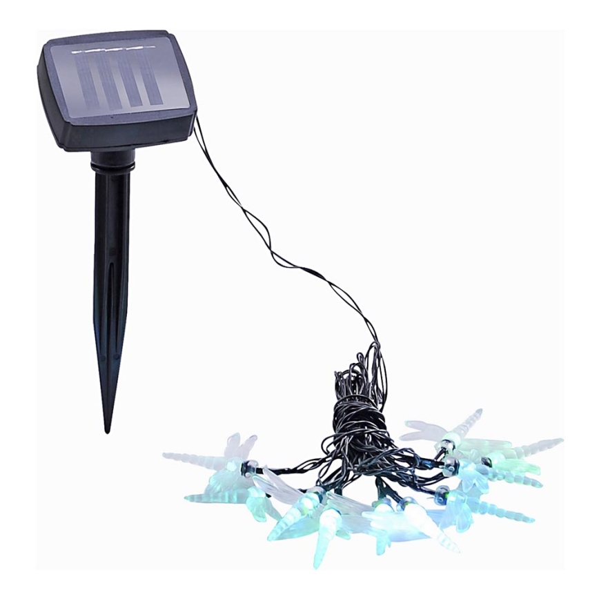 Leuchten Direkt 19936-70 - LED solcellsljusslinga SOLAR 10xLED/0,06W/1,2V 600 mAh IP44