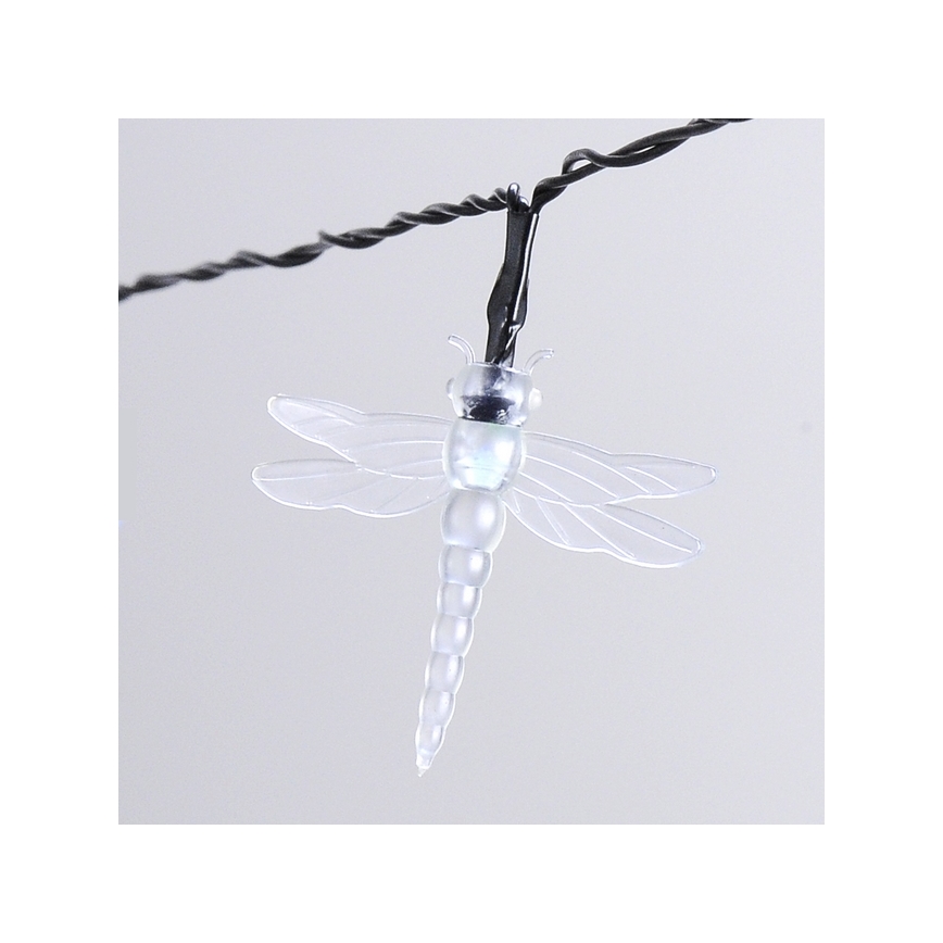 Leuchten Direkt 19936-70 - LED solcellsljusslinga SOLAR 10xLED/0,06W/1,2V 600 mAh IP44