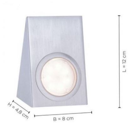 Leuchten Direkt 84111-55-3 - UPPSÄTTNING 3x LED Möbelbelysning med sensor THEO LED/3,6W/230V
