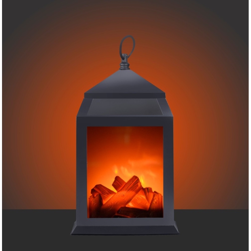 Leuchten Direkt 86220-18 - LED dekorativ lykta  CHIMNEY LED/0,6W/3xAAA