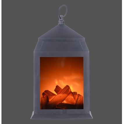 Leuchten Direkt 86220-18 - LED dekorativ lykta  CHIMNEY LED/0,6W/3xAAA