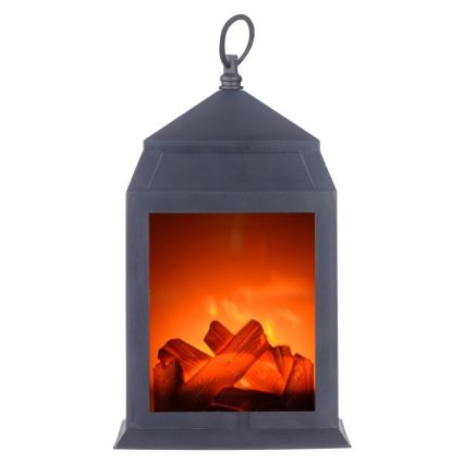 Leuchten Direkt 86220-18 - LED dekorativ lykta  CHIMNEY LED/0,6W/3xAAA