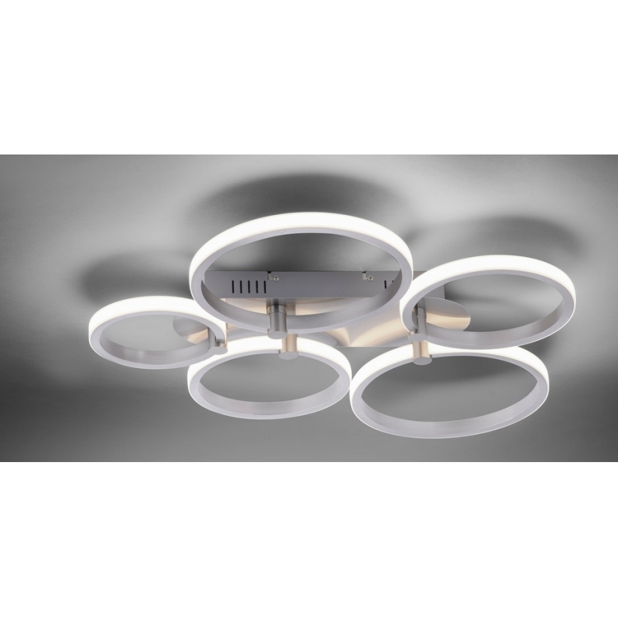 Leuchten Direkt 12112-55 - LED-ytmonterad taklampa JOHANNA 2xLED/11,5W/230V+2xLED/9W+LED/7W