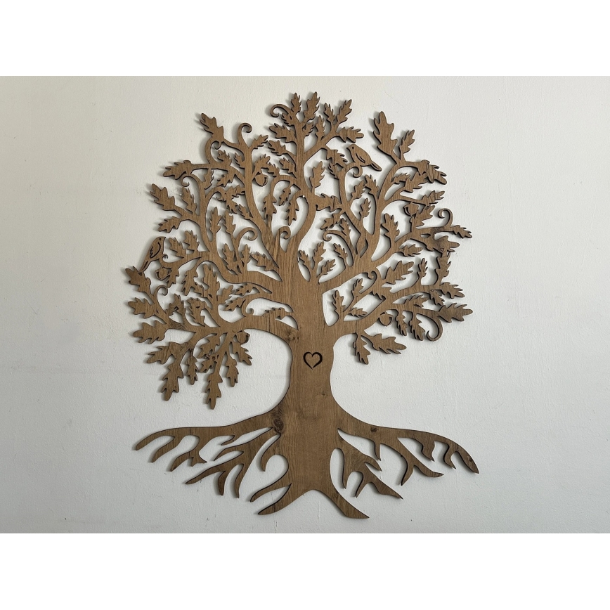 Li-Go 5729/DUB2 - LED väggdekoration med rörelsesensor LED/10W/5V 90x110 cm ek