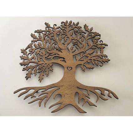 Li-Go 5729/DUB2 - LED väggdekoration med rörelsesensor LED/10W/5V 90x110 cm ek