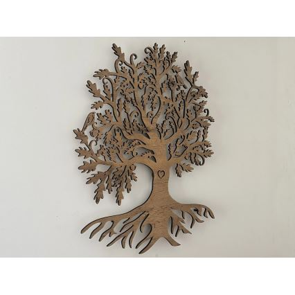 Li-Go 5729/DUB2 - LED väggdekoration med rörelsesensor LED/10W/5V 90x110 cm ek