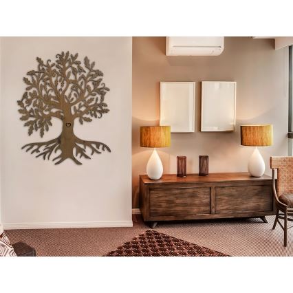 Li-Go 5742/DUB2 - dimmbar LED-väggdekoration LED/10W/230V 90x110 cm ek