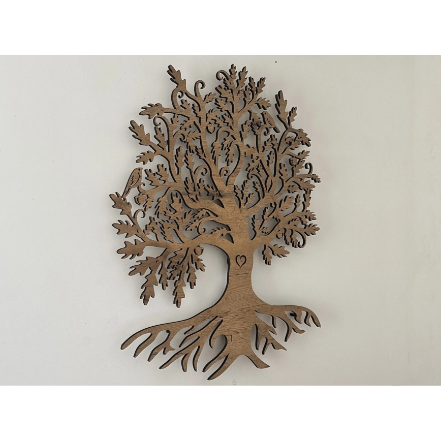 Li-Go 5742/DUB2 - dimmbar LED-väggdekoration LED/10W/230V 90x110 cm ek