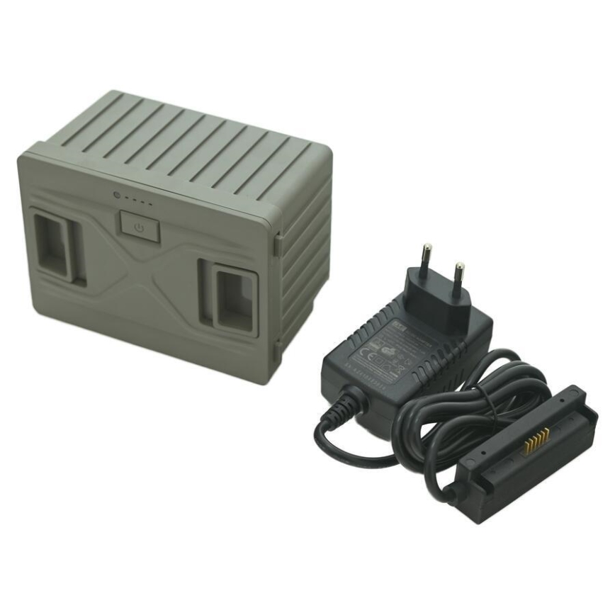 Li-ion-batteri för kylbox med laddare, 11,1 V, 15600 mAh