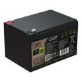 LiFePO4-batteri 12,8 V / 12 Ah