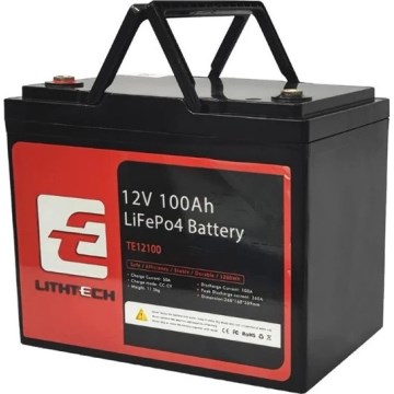 LiFePO4-batteri 12,8V/100Ah