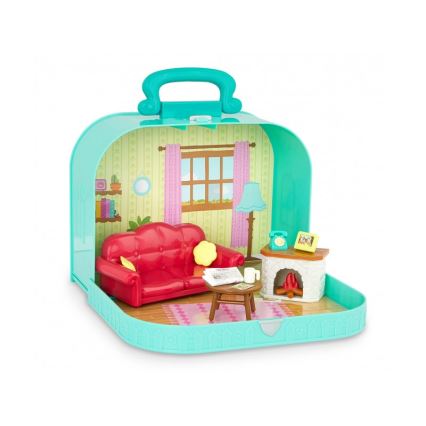 Li'l Woodzeez - Kit in a låda vardagsrum