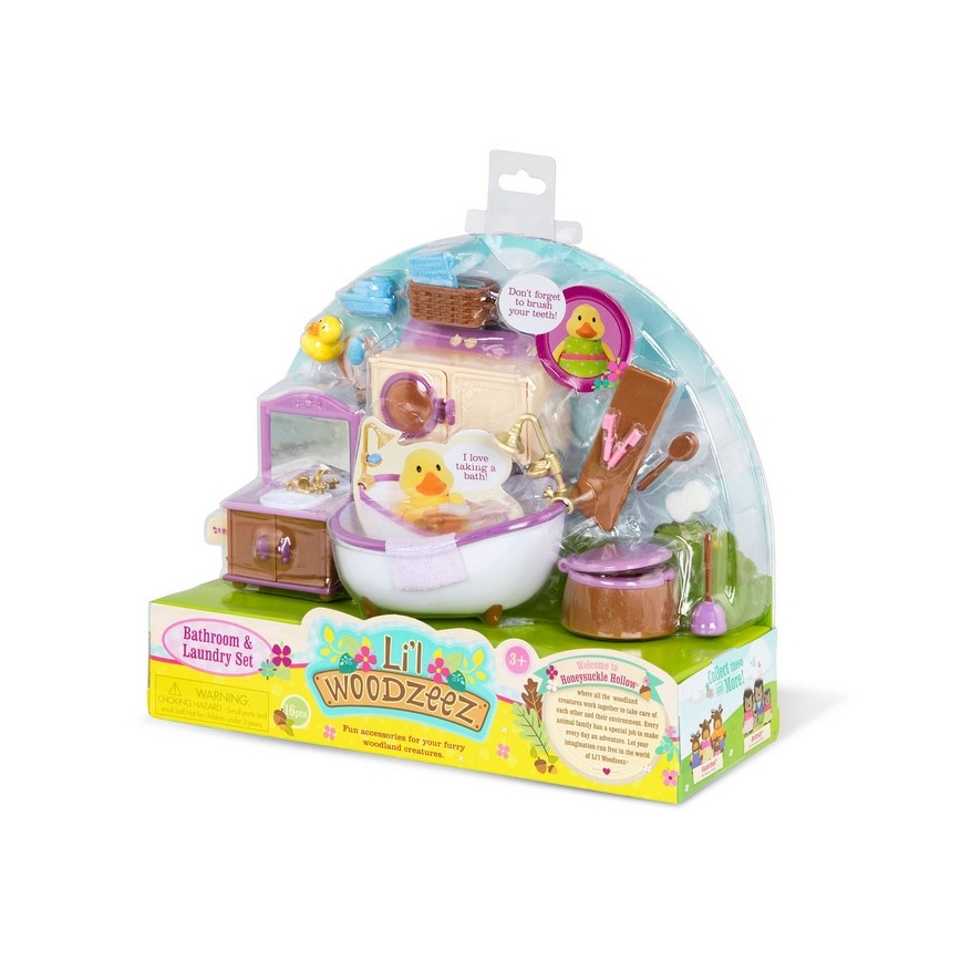 Li'l Woodzeez - Toy kit badrum furniture