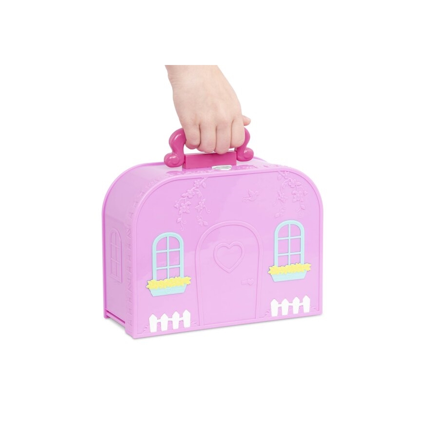 Li'l Woodzeez - Suitcase playset bedroom