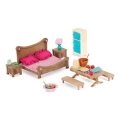 Li'l Woodzeez - Toy kit bedroom och dining room furniture