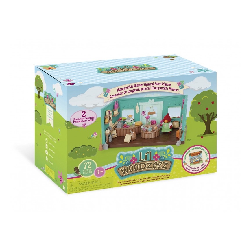 Li'l Woodzeez - Toy kit livsmedelsbutik
