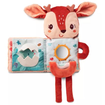 Lilliputiens - Barntextil glödande bok hjort Stella