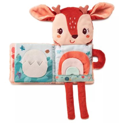 Lilliputiens - Barntextil glödande bok hjort Stella