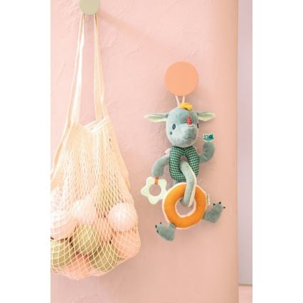 Lilliputiens - Plyschkedja med bitring drake Joe