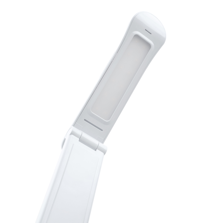 LED Dimbara uppladdningsbara skrivbordslampa LILLY LED/4W/5V 1200 mAh vit