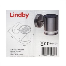 Lindby - LED solcell väggbelysning SALMA LED/0,5W/3,2V IP44