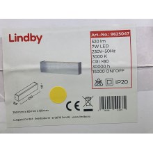 Lindby - LED väggbelysning RANIK LED/7W/230V