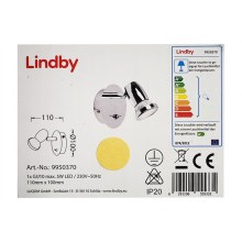 Lindby - LED väggspotlight ARMINIUS 1xGU10/5W/230V