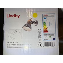 Lindby - LED Väggspotlight DENNIS 1xE14/4W/230V