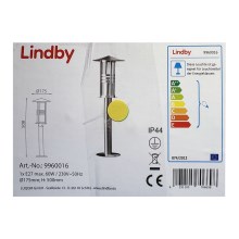 Lindby - Utomhuslampa ERINA 1xE27/60W/230V IP44