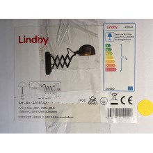 Lindby - Vägglampa CURTIS 1xE14/40W/230V