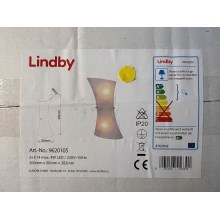 Lindby - Vägglampa EBBA 2xE14/4W/230V