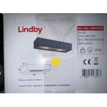 Lindby - Vägglampa NELLIE 2xG9/5W/230V