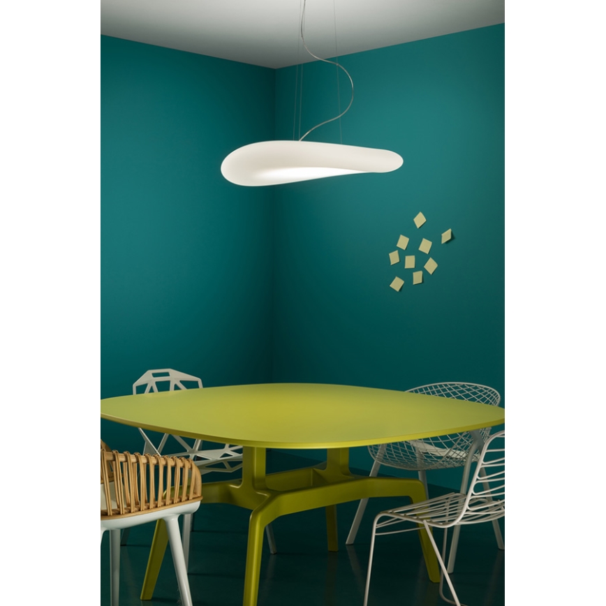 Linea Light 8005 - LED ljusreglerad ljuskrona på textilsladd MR. MAGOO LED/23W/230V diameter 52 cm