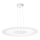 Linea Light 90348 - LED ljuskrona med textilsladd ANTIGUA LED/38W/230V 60,8 cm CRI 90 vit