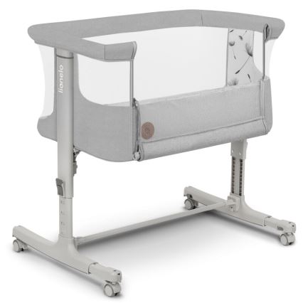 Lionelo - 3-i-1 barnsäng AURORA, grå