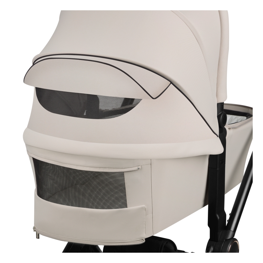 Lionelo - 3-i-1 kombinationsvagn MIKA PLUS Beige Sand