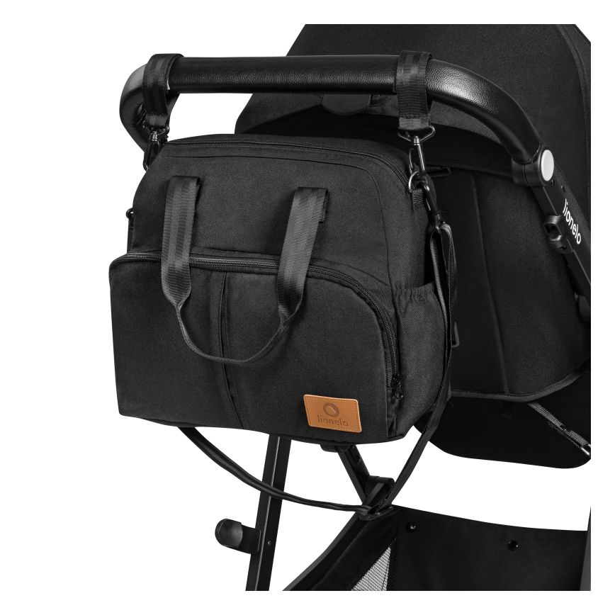 Lionelo - 3-i-1-kombivagn BIANKA Svart Onyx