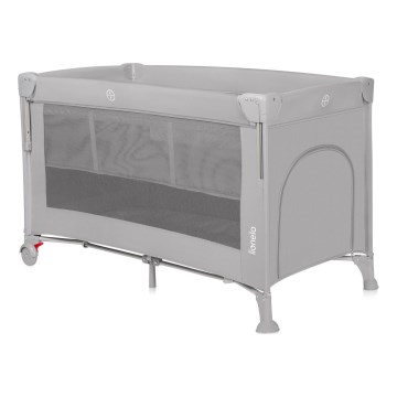 Lionelo - 3-i-1 resesäng ELLEN Grå Concrete