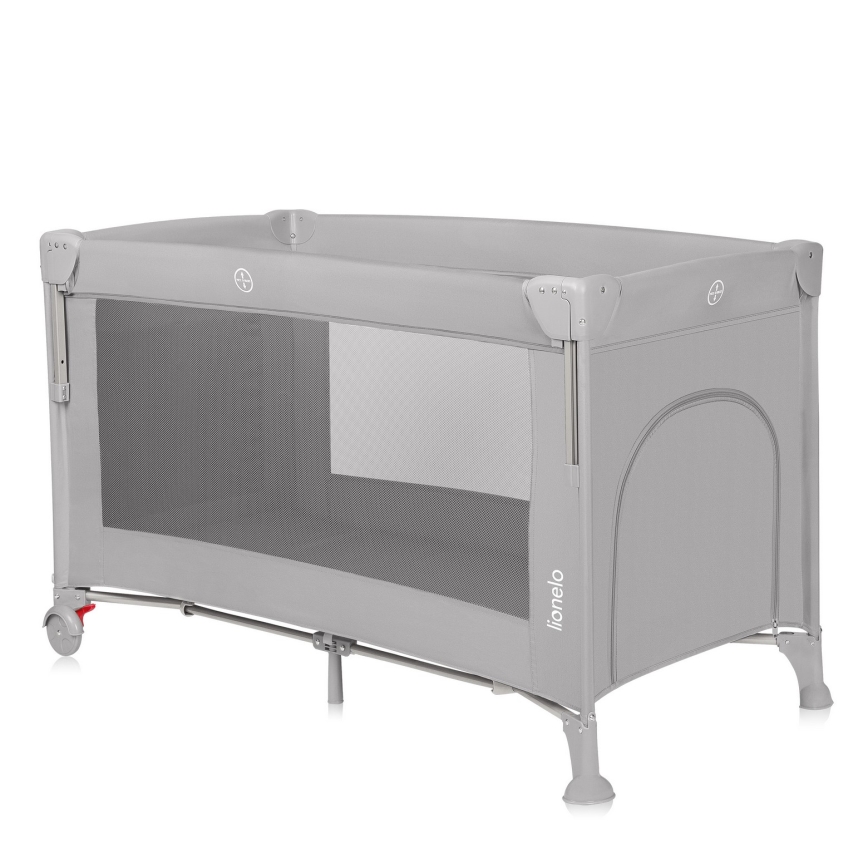 Lionelo - 3-i-1 resesäng ELLEN Grå Concrete