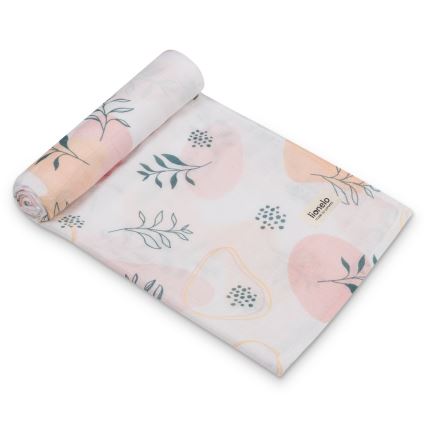 Lionelo - 3-pack bambumusselin BAMBOO SET 70x70 cm Leaf
