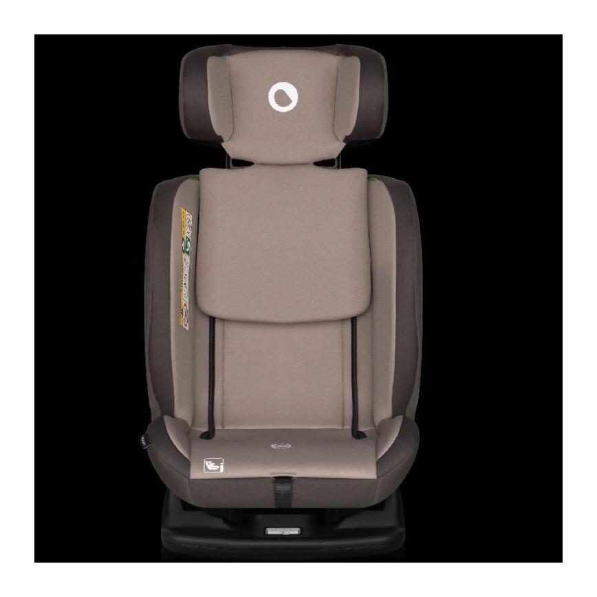 Lionelo - Bilbarnstol AART i-Size 40-150 cm brun/krämig