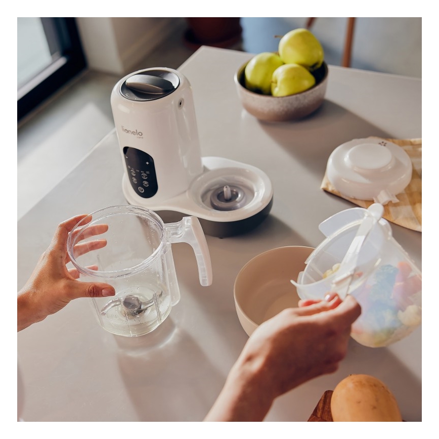 Lionelo - Ångkokare 05.01.2001 BABYMENU 110W/230V vit/grå