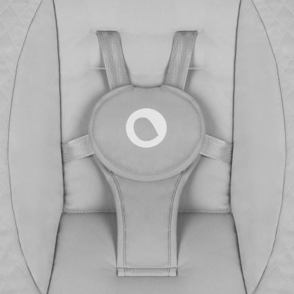 Lionelo - Babygunga med melodi IRIS, grå betong