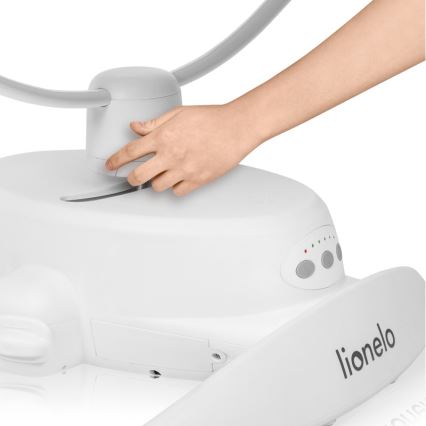 Lionelo - Babygunga med melodi IRIS Grey Concrete