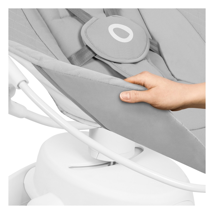 Lionelo - Babygunga med melodi IRIS Grey Concrete