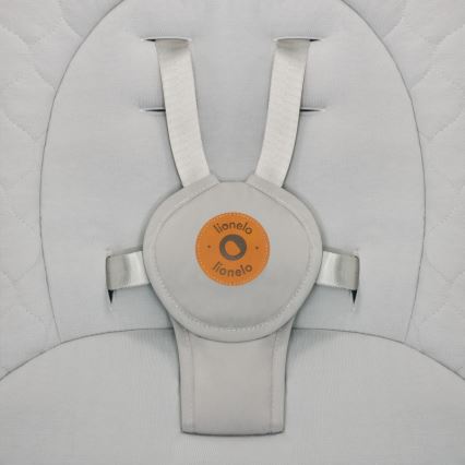 Lionelo - Babygunga med melodi MELL Beige Sand 4xAA + fjärrkontroll