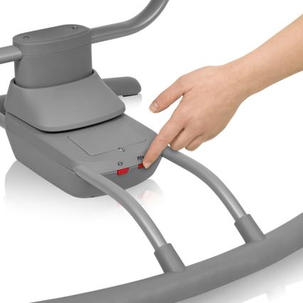 Lionelo - Babygunga med melodi RIO 4xC Beige Latte + fjärrkontroll