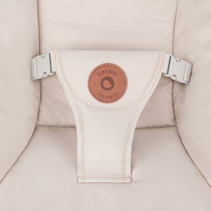 Lionelo - Babygunga med melodier OLIVIA Beige Natural + fjärrkontroll