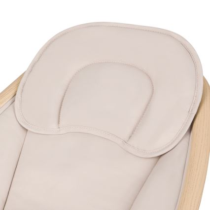 Lionelo - Babygunga med melodier OLIVIA Beige Natural + fjärrkontroll