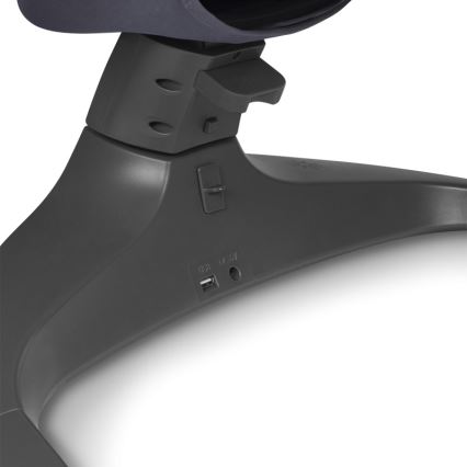 Lionelo - Babygunga med melodier RALF 4xAA Grå Vit + fjärrkontroll